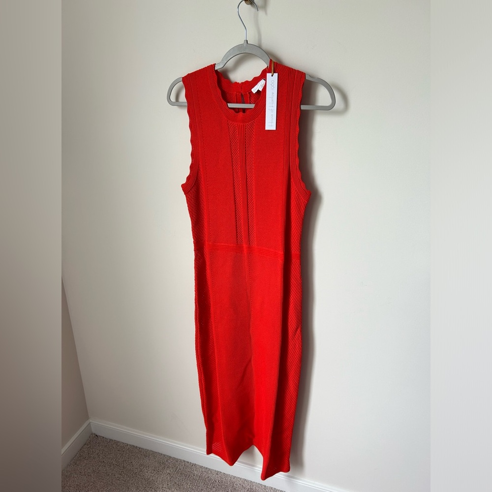 House of Harlow 1960 Red Sleeveless Dress